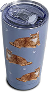 Orange Tabby Serengeti Tumbler
