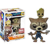 Funko POP! Heroes: Marvel's Guardians of the Galaxy Vol. 2 - Rocket With Groot (Collector Corps) #211
