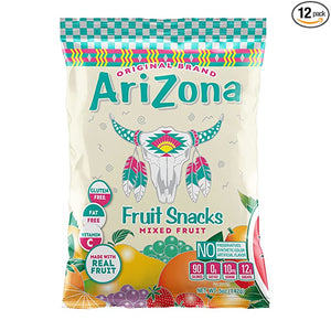 Arizona Ice Tea Fruit Snacks Mixed Fruits 5oz - Sweets and Geeks
