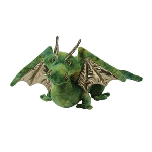 Neo Green Dragon 9" Plush - Sweets and Geeks