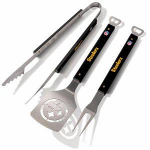 Pittsburgh Steelers 3-Piece Spirit Grilling Set - Sweets and Geeks