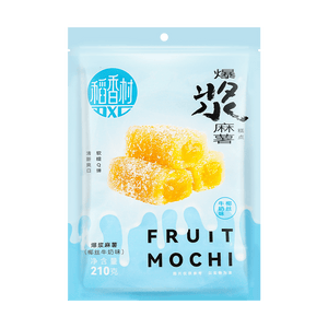 Coconut Milk Fruit Mochi Rice Cakes 7.4oz - Sweets and Geeks