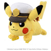 Captain Pikachu (w/ Clips) Pokémon 6" Plush