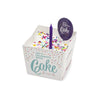 Insta Cake Microwavable Cake Cards - "Congrats" Vanilla Confetti