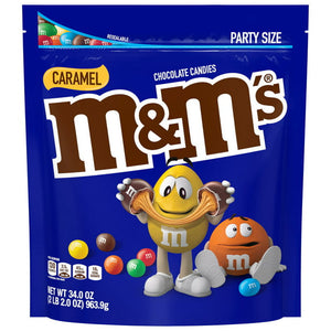 M&M Caramel 34oz - Sweets and Geeks