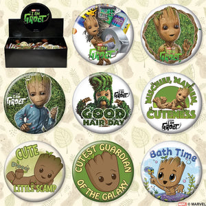 I Am Groot Button Assortment - Sweets and Geeks