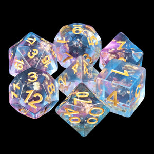 Shattered Stars Sharp Edge Dice Set - Sweets and Geeks