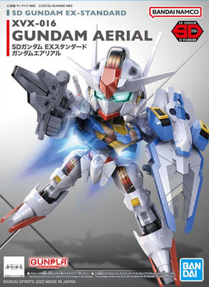 Mobile Suit Gundam SD Ex Standard Gundam Aerial Model Kit - Sweets and Geeks