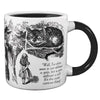 Cheshire Cat Heat Changing Mug - Sweets and Geeks