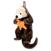 Sea Otter 20" Plush Backpack
