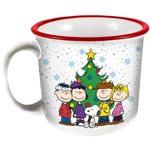 The Peanuts: Christmas Camper Mug - Sweets and Geeks
