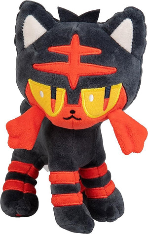 Litten 8" Pokemon Plush - Sweets and Geeks