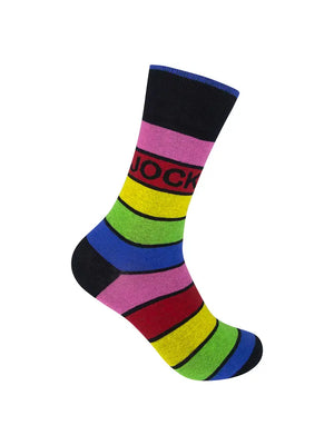 Jock Gay Rainbow Socks - Sweets and Geeks