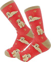 Goldendoodle, Peach - Socks