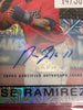 2021 Topps Chrome José Ramírez Mojo Refractor Autograph #86TC-69 /30 (14/30)