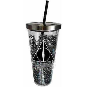 Harry Potter: Deathly Hallows Glitter Cup - Sweets and Geeks