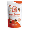 Just the Fun Milk Chocolate & Peanut Butter Waffle Cones 4oz Peg Bag (SNG6)