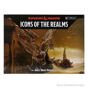 Dungeons & Dragons: Icons of the Realms - Adult Brass Dragon - Sweets and Geeks