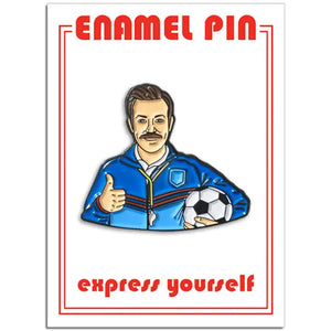 Ted Coach Pin - Sweets and Geeks