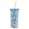 Lilo & Stitch Floral 20oz Plastic Tumbler