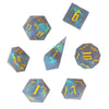 Frosted Grey Glitter 7-Die Set