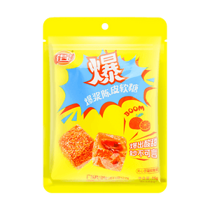 JIABAO Exploding Tangerine Soft Candy 3oz - Sweets and Geeks