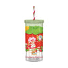 Strawberry Shortcake Vintage Strawberry House 20oz Cup with Straw