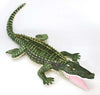72" Green Alligator Plush