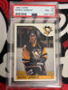 1985 Topps Mario Lemieux #9 Rookie Card (RC) PSA 8