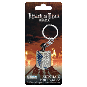 Attack on Titan Scout Metal Keychain - Sweets and Geeks