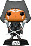 Funko Pop! Star Wars: The Mandalorian - Hooded Ahsoka with Duel Sabers #467