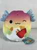 Squishmallows - Aika the Axolotl with Fries 8"