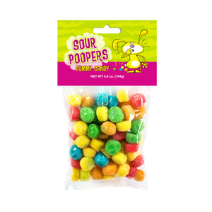 Sour Poopers Sour Gummy Candy 5.8oz - Sweets and Geeks
