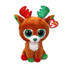 Ty Beanie Boos - Tinseltoes - Brown Reindeer 6"