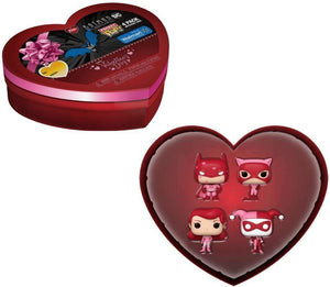 Funko Pocket POP!: DC - Valentines 4-Pack (Walmart Exclusive) - Sweets and Geeks
