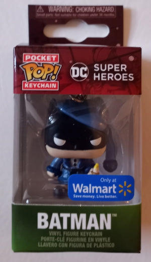 Funko Pop! Keychain: DC Super Heroes - Batman (Holiday) (Walmart Exclusive) - Sweets and Geeks