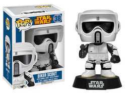 Funko Pop! Star Wars : Star Wars -Biker Scout #38 - Sweets and Geeks