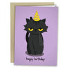Naughty Cat Greeting Card