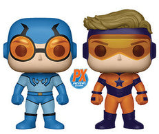 Funko Pop! Heroes: DC Super Heroes - Blue Beetle & Booster Gold (PX Previews) - Sweets and Geeks