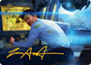 Bruce Banner Art Card (Gold-Stamped Signature) - Art Series: Marvel Super Heroes - #4/45