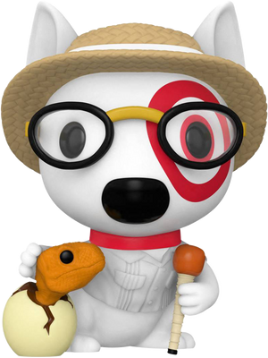 Funko Pop! AD Icons: Target - Bullseye Dressed as John Hammond (Target Exclusive) #178 - Sweets and Geeks