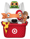 Funko Pop! Ad Icons - Target - TMNT- Bullseye in Ninja Mask w/Mikey (Chase) #243
