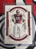 2024 National Treasures Collegiate – Myles Garrett Red Parallel #19 22/50 (Cleveland Browns)