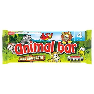 Nestle Milk Chocolate Animal Bar 4pack - Sweets and Geeks