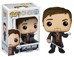 (DAMAGED BOX) Funko Pop Television: Once Upon a Time - Captain Hook #272 - Sweets and Geeks