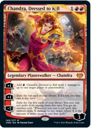 Chandra, Dressed to Kill - Innistrad: Crimson Vow - #149/277 - Sweets and Geeks