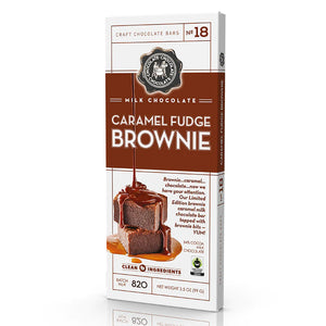 C3 CARAMEL FUDGE BROWNIE BAR 3.5 OZ - Sweets and Geeks
