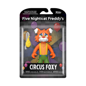 Five Nights at Freddy's: Circus Foxy Action Figure - Sweets and Geeks