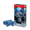 Sirius Dice D&D Adventure Dice Set: Cleric (White & Blue)