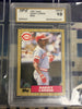 1987 Topps Baseball #648 Barry Larkin Rookie Card – MGS GEM MT 10